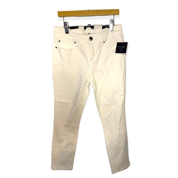 Kaari Blue Denim - Kaari Blue White Jeans Size 2P
